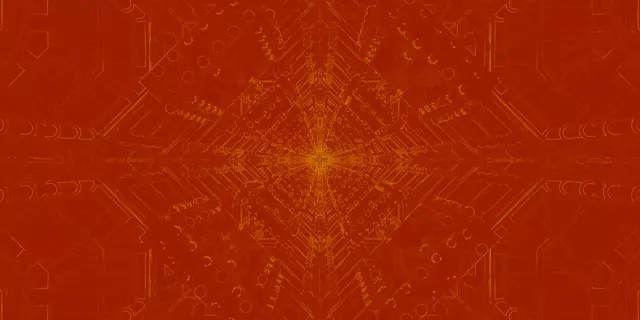 Neon Tunnel Kaleidoskop Burst VJ Loop 2:1 Univisium 60fps Screensaver