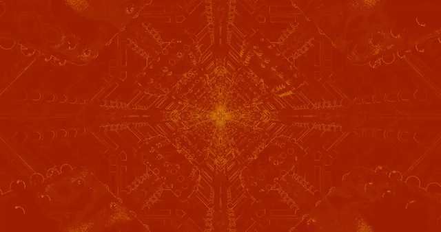 Túnel de Neó Vermell Daurat Protector de Pantalla 4k UHD 60fps VJLoops PC