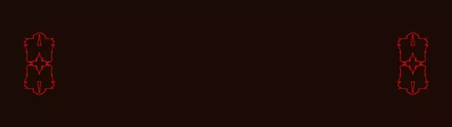 빨간색 고딕 엠블럼 네온 터널 32:9 슈퍼 울트라와이드 60fps 화면보호기 VJ Loop