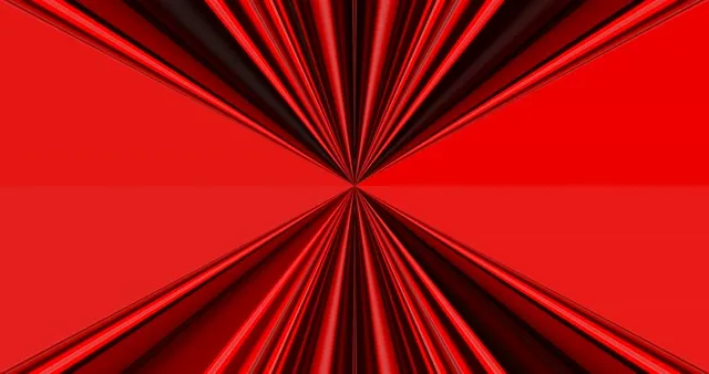 Red Neon Perspective Lines | 4K VJ Loop | Abstract Tunnel 60fps