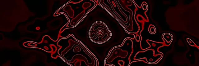 Punane Neontunnel Kontuur Teemant Loop 3:1 Kolmiklaius 60fps Ekraanisäästja Vj Loop