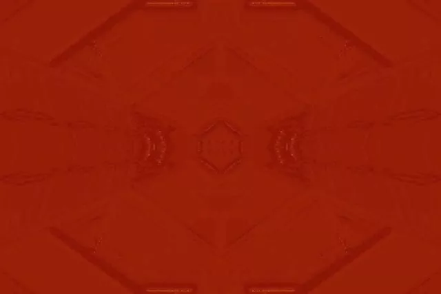 Red Neon Tunnel Hexagon Vortex 3:2 Surface 60fps Screensaver Loop
