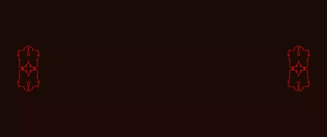 Túnel Neó Vermell Mandala Caleidoscopi VJ Loop 2.39:1 Cinemascope 60fps Estalvi de pantalla