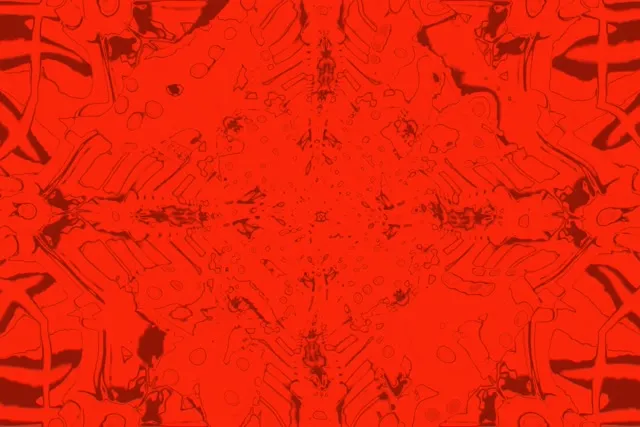 Σήραγγα Neon Red Kaleidoscope VJ Loop 3:2 Surface 60fps Screensaver