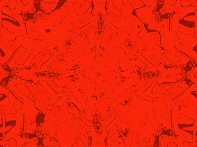 Σήραγγα Neon Red Kaleidoscope Vj Loop 4:3 Classic 60fps Screensaver