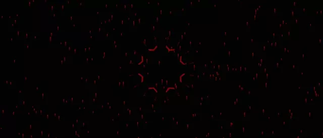 Červený Neon Tunnel Šetrič Obrazovky 21:9 Ultrawide 60fps VJ Loop PC Laptop