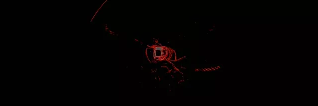 อุโมงค์นีออนแดง สกรีนเซฟเวอร์ 3:1 ไตรเปิลไวด์ 60fps VJLoops พีซี