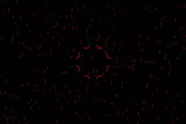 红色霓虹隧道屏幕保护程序 3:2 Surface 60fps VJ Loop 暗色雨滴图案