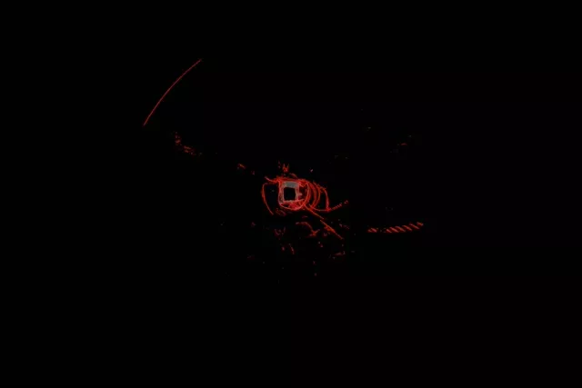 Красный Неоновый Туннель Заставка 3:2 Surface 60fps VJLoops для ПК Ноутбук