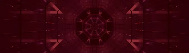 Rotes Neon Tunnel Screensaver 32:9 Super Ultrawide 60fps VJ Loop PC