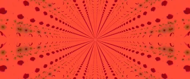 რადიალური წერტილები აფეთქება ნეონის ტუნელი VJLoops 2.39:1 Cinemascope 60fps Screensaver