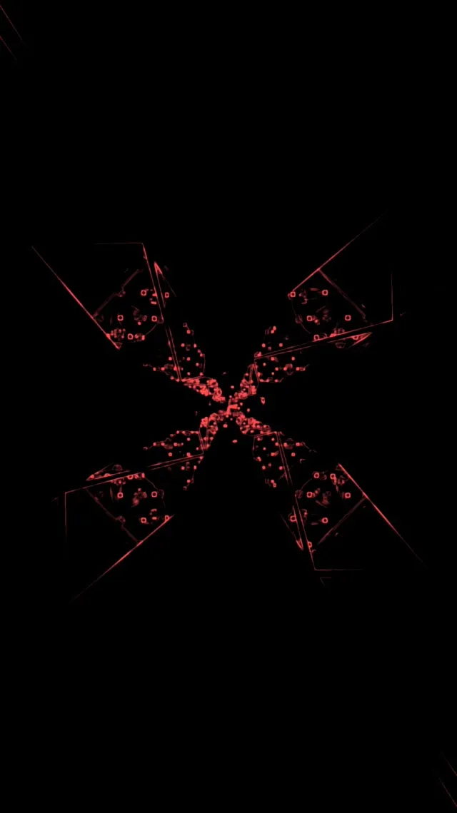 霓虹隧道放射星爆 9:16 Reels 60fps VJLoops 螢幕保護程式