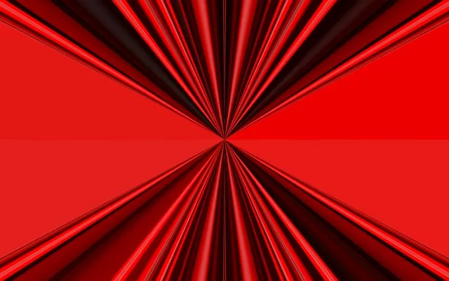 Tuneli la Neon Nyekundu la Uwimbi wa Miiba VJ Loop 60fps 16:10 MacBook Hifadhi Skrini