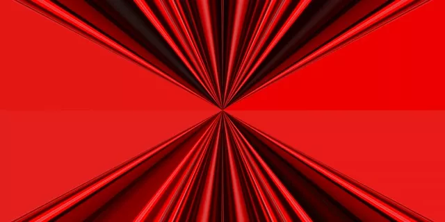 Red Laser Burst Neon Tunnel VJ Loop 2:1 Univisium 60fps Screensaver