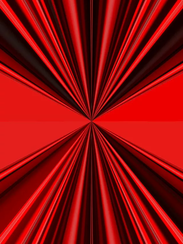 Túnel de Neón Vermello VJLoops Grella de Circuíto Espellada 3:4 ipad portrait 60fps salvapantallas