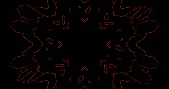 Punane Neon Tunnel Ekraanisäästja 4K UHD 60fps VJLoops