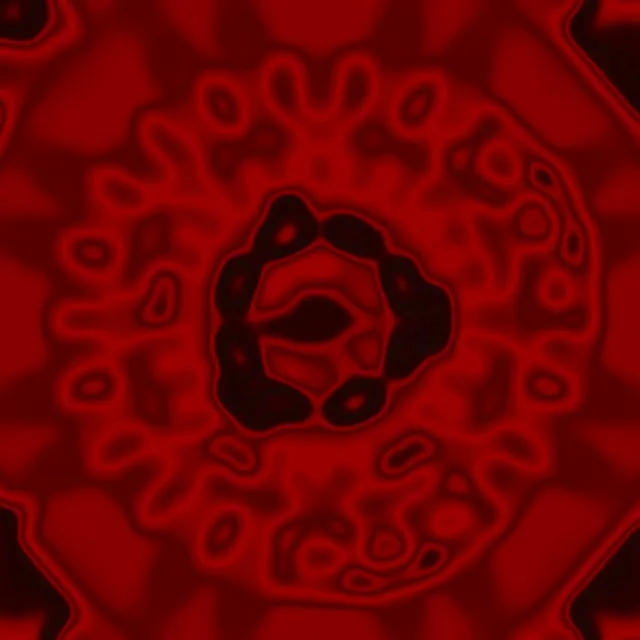 Kırmızı Neon Tünel Blob Vorteks Ekran Koruyucu Vj Loop 1:1 Kare 60fps