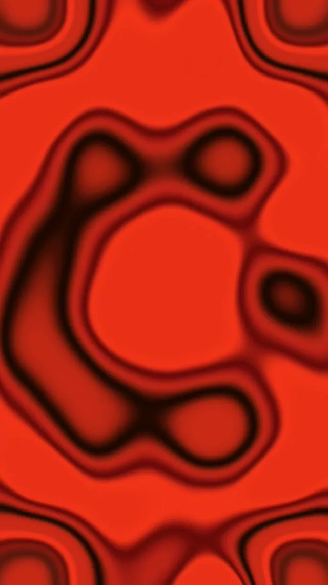 Tunnel ya Neon Nyekundu Hexagon Vortex VJLoops 9:16 Reels 60fps Screensaver