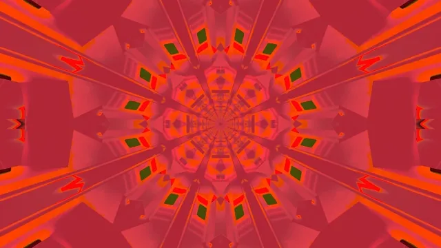 Raudonas Neon Tunelis Ekrano Užsklanda 4K UHD 60fps VJLoops PC Nešiojamas