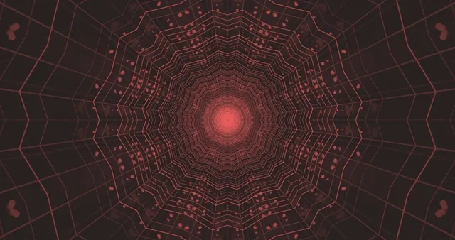 紅霓虹隧道屏保 4K UHD 60fps VJ Loop PC 筆記本