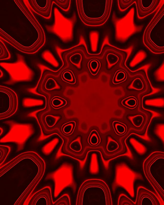 霓虹隧道紅色流體萬花筒 Vj Loop 4:5 Instagram 60fps 螢幕保護程式