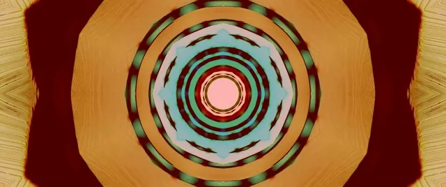 Czerwony Neonowy Tunel Przerywana Linia Wir Wygaszacz Ekranu 2.39:1 Cinemascope 60fps Vj Loop