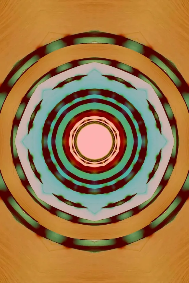 Punane Neoon Tunnel Tähe Plahvatus VJ Loop 2:3 Foto Portree 60fps Ekraanisäästja