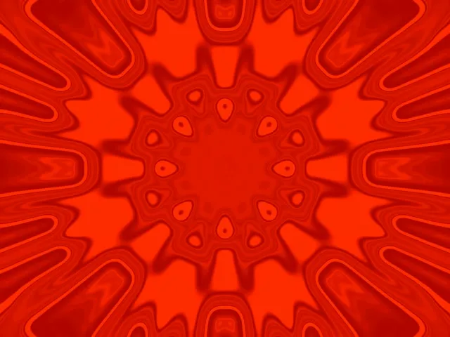 Neon Tunel Crveni Radijalni Prasak VJ Loop 4:3 Klasični 60fps Čuvar Ekrana