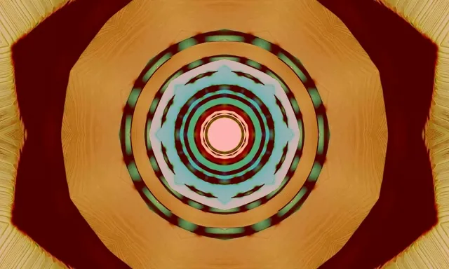 红色霓虹隧道放射爆炸 VJ Loop 5:3 宽屏 60fps 屏保