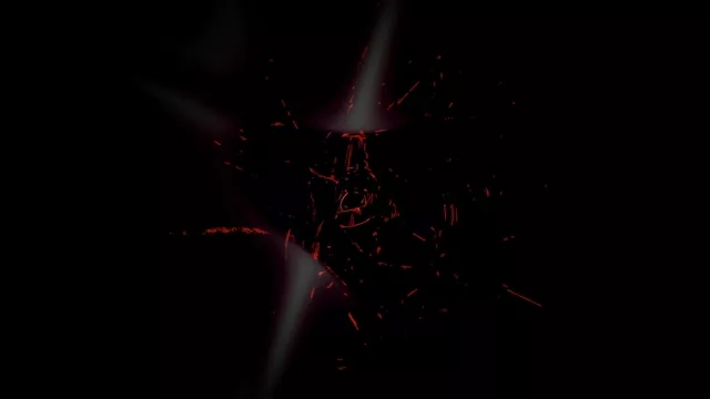 Red Neon Tunnel Screensaver 4K Uhd 60Fps Vj Loop Pc