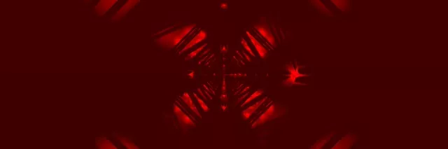 Червен Неонов Тунел Диамантен Вихър VJ Loop 3:1 Тройно Широко 60fps Скрийнсейвър