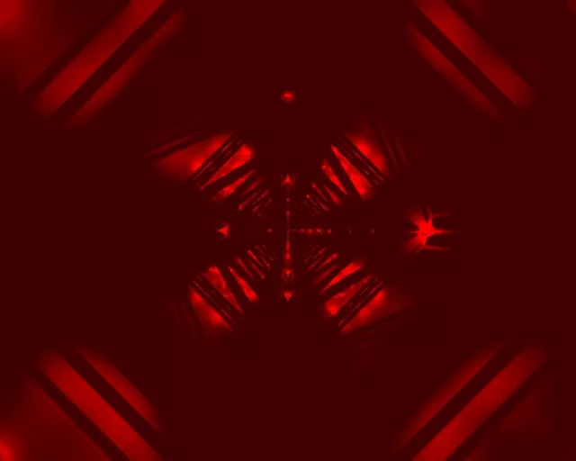 Đường Hầm Neon Đỏ Xoáy Kim Cương Vj Loop 5:4 Công Nghiệp 60fps Screensaver