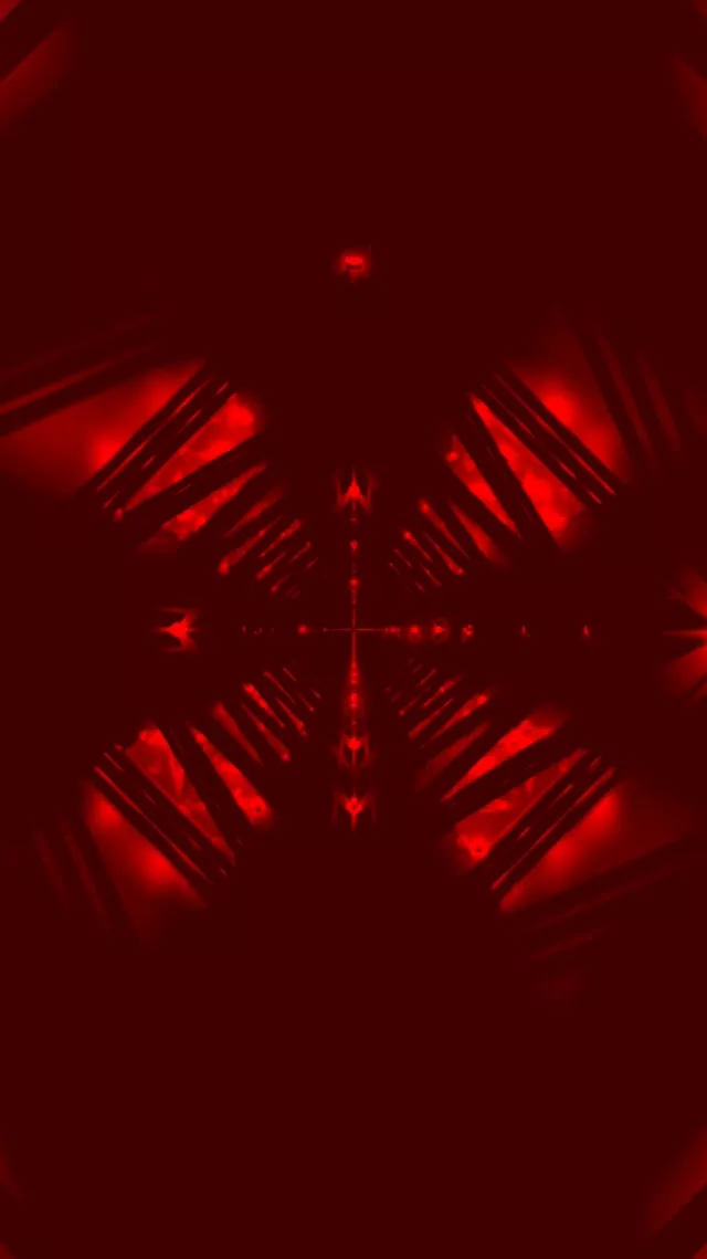 Červený Neónový Tunel Diamantový Vortex Vj Loop 9:16 Reels 60fps Šetrič Obrazovky