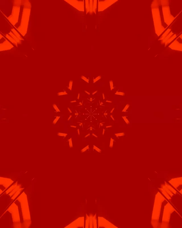 Piros Neon Alagút Hópehely Képernyővédő 60fps 4:5 Instagram Vj Loop