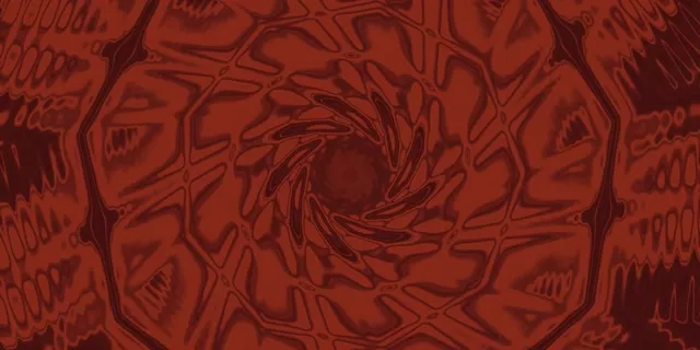 წითალი მორე რვაკუთხედი ნეონი ტუნელი VJ Loop 2:1 უნივიზიუმი 60fps ეკრანმცველი