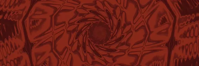 نفق النيون دوار أحمر VJ Loop 3:1 عريض ثلاثي 60fps حافظ شاشة