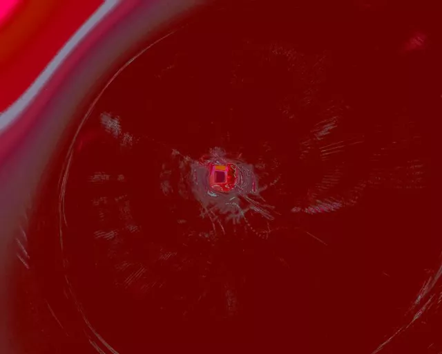Red Neon Tunnel Swirling Vortex 5:4 industrial 60fps Screensaver Vj Loop