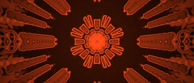 পালসেটিং নিয়ন টানেল ক্যালাইডোস্কোপ | 21:9 আল্ট্রাওয়াইড 60fps VJLoops স্ক্রিনসেভার