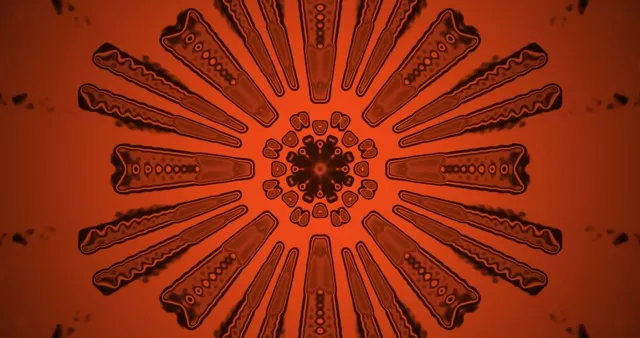 Rød Neon Tunnel VJLoops 4K UHD 60fps Screensaver Motion Background