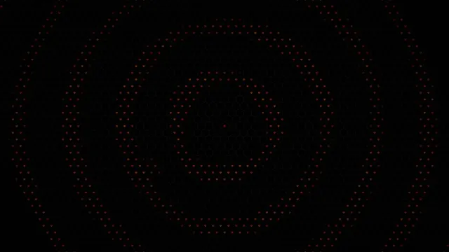 Red Particles Digital Network Abstract 4K