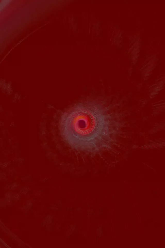 Túnel Neó Vòrtex Pulsant Roig | 2:3 Portrait 60fps Protector de Pantalla Loop