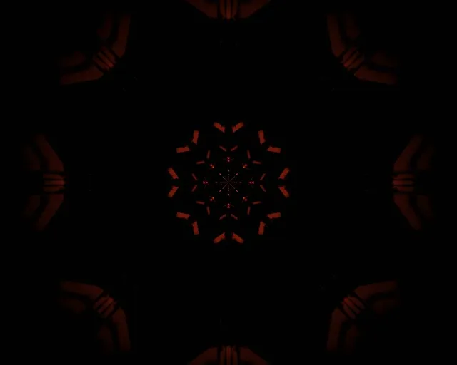 Gorri Elur-flakea Neon Tunela Vj Loop 5:4 industriala 60fps Pantaila-babeslea