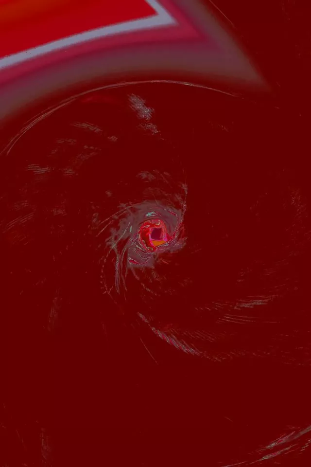 Rød Spiral Vortex Neon Tunnel 9:16 Portrait 60fps Screensaver VJLoops