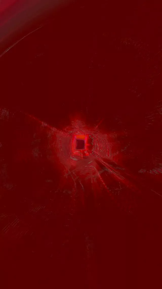 Red Square Neon Tunnel VJLoops 9:16 Reels 60fps Screensaver