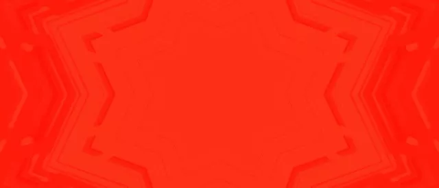 Červený neon tunel hviezda vír VJLoops 21:9 ultraširoký 60fps šetrič obrazovky