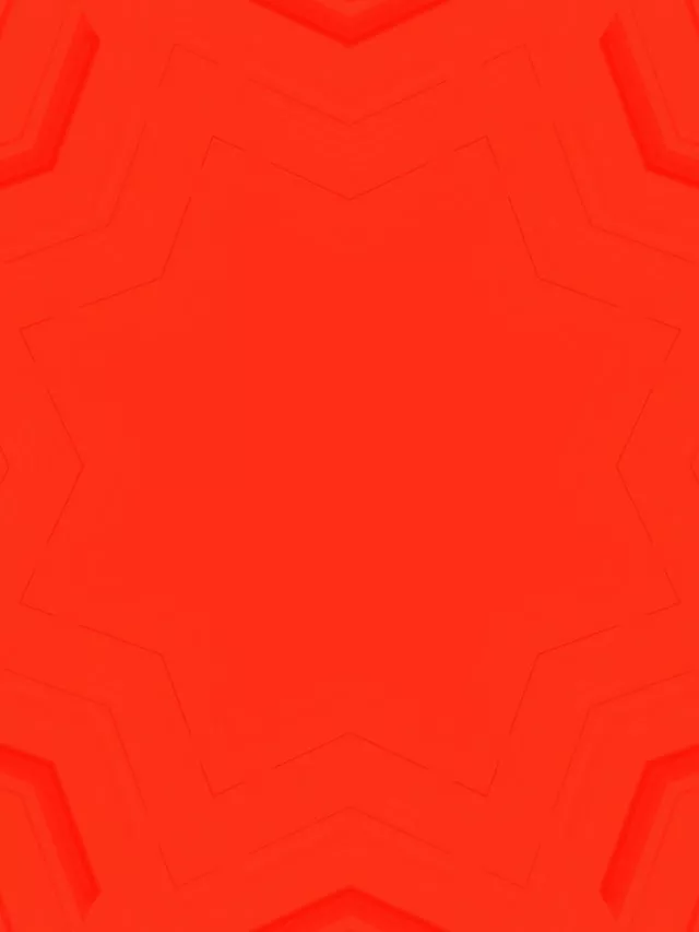 Punainen Neontunneli Tähti Pyörre VJ Loop 60fps 3:4 iPad Portrait Näytönsäästäjä