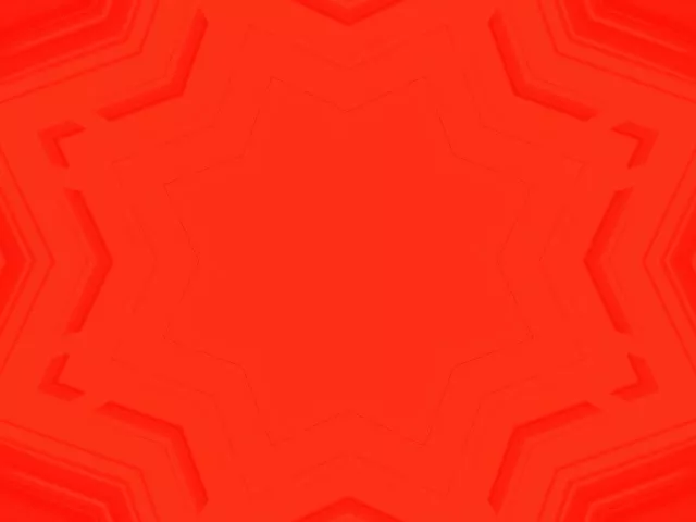 Túnel Néon Vermello Estrela Vórtex Screensaver 4:3 Clásico 60fps Vj Loop