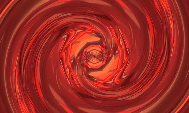 Vj loop Kırmızı Spiral Neon Tünel 5:3 wide 60fps Screensaver