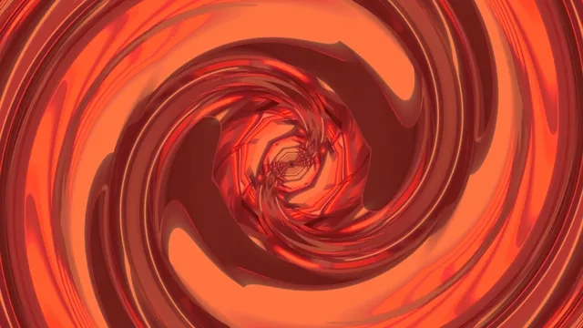 红色漩涡霓虹隧道 4K UHD 60fps 屏保 Windows PC VJLoops