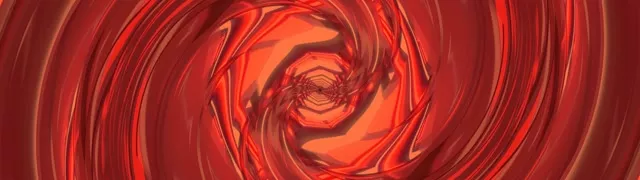 Kırmızı Dönen Neon Tünel Girdap 32:9 Super Ultrawide 60fps Screensaver Vj Loop